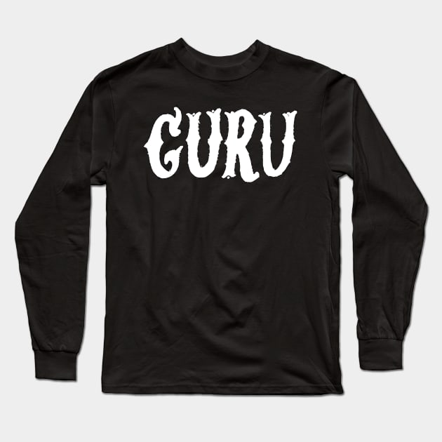 guru Long Sleeve T-Shirt by Oluwa290